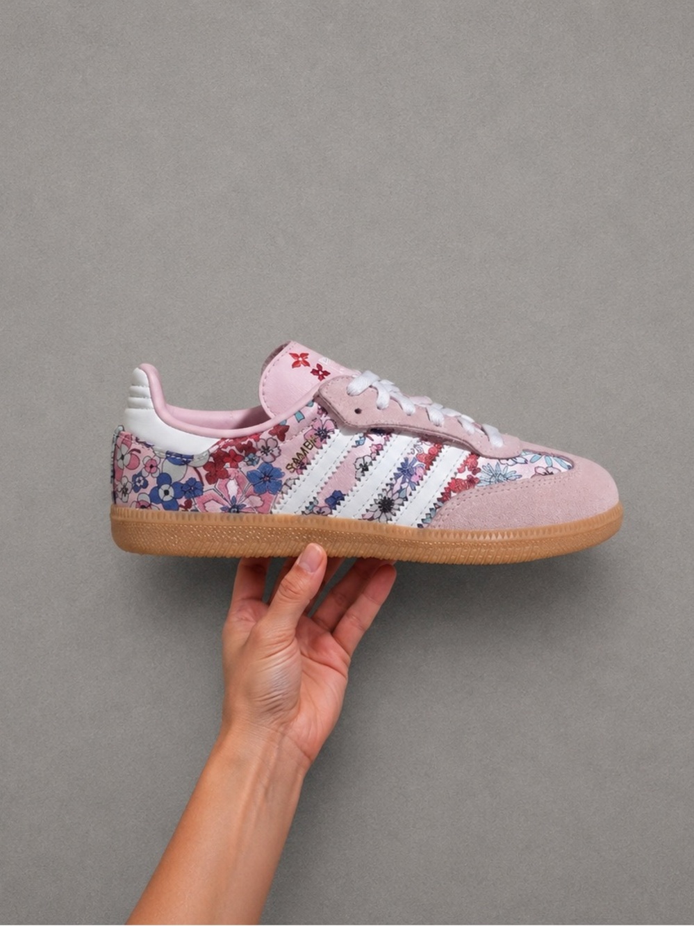 ADIDAS SAMBA CLEAR PINK PRE SCHOOL MULTIPLE KIDS SIZES BRAND NEW WITH BOX